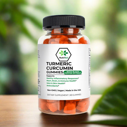 Turmeric Curcumin Gummies with Black Pepper