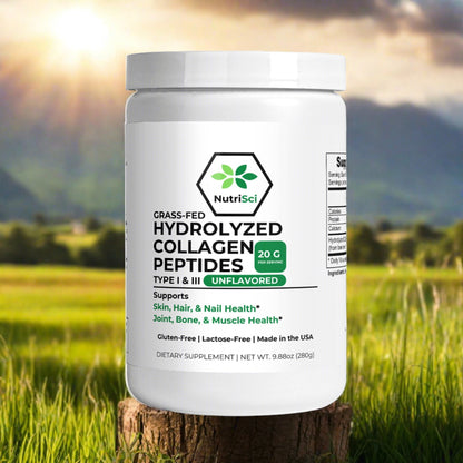 Grass-Fed Hydrolyzed Collagen Peptides (Unflavored)